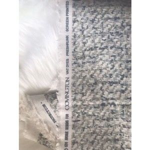 5th avenue designs For Covington Green Beige Toile Fabric 6.3 Yards  54 In Wide